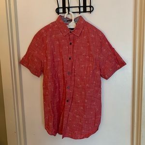 Fun, Red Collared Shirt
